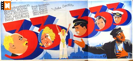 33333 1936 poster Anders Henrikson Thor Modéen Maritta Marke