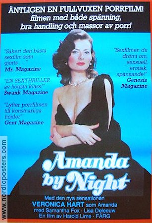 Amanda by Night 1981 poster Veronica Hart Samantha Fox