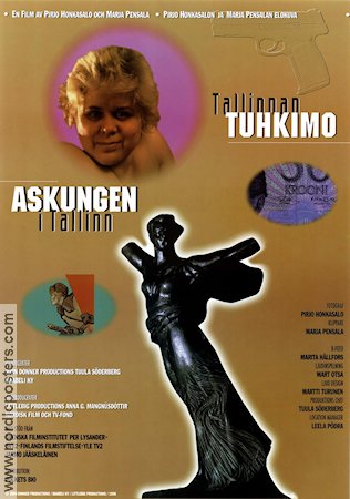 Askungen i Tallinn 1995 poster Pirjo Honkasalo Finland