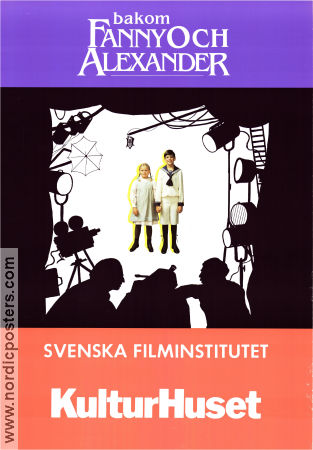 Bakom Fanny och Alexander 1987 poster Ingmar Bergman Dokumentärer