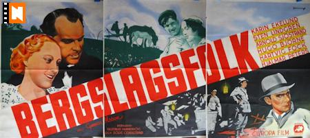 Bergslagsfolk 1937 poster Karin Ekelund Sten Lindgren