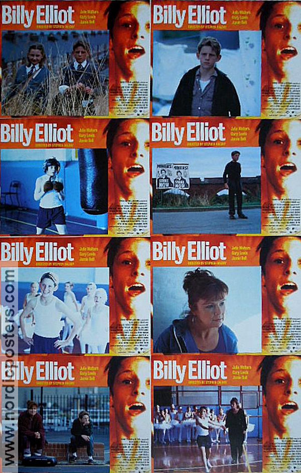 Billy Elliot 2000 lobbykort Julie Walters Stephen Daldry
