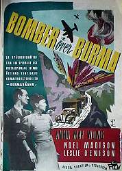 Bomber över Burma 1943 poster Anna May Wong