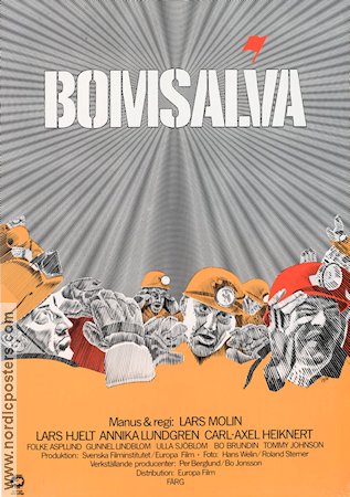 Bomsalva 1978 poster Egon Andersson Lars Molin