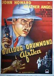 Bulldog Drummond in Africa 1938 poster John Howard