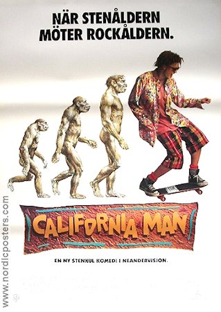 California Man 1992 poster Sean Astin Brendan Fraser Pauly Shore Les Mayfield