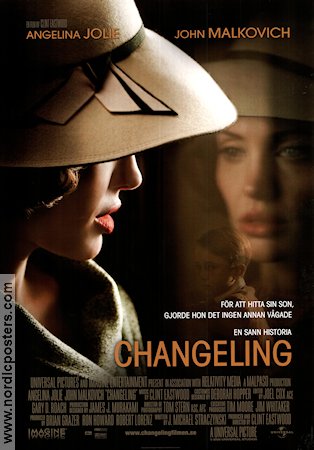 Changeling 2008 poster Angelina Jolie John Malkovich Clint Eastwood