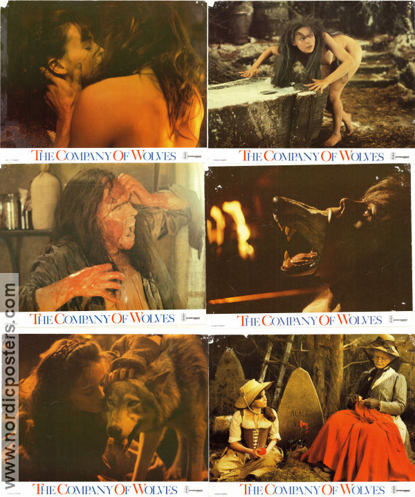 The Company of Wolves 1984 lobbykort Sarah Patterson Angela Lansbury David Warner Neil Jordan