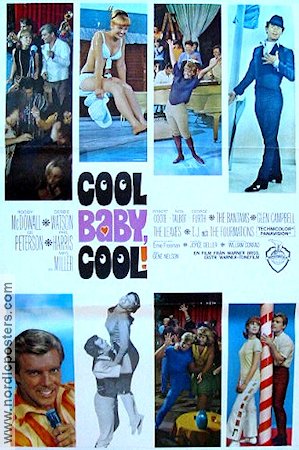 Cool Baby Cool 1967 poster Roddy McDowall The Bantams Kultfilmer