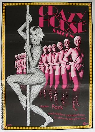 Crazy Horse Saloon 1979 poster Damer