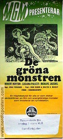 De gröna monstren 1970 poster Robert Horton