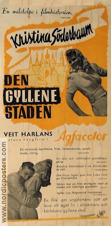 Den gyllene staden 1942 poster Kristina Söderbaum Veit Harlan