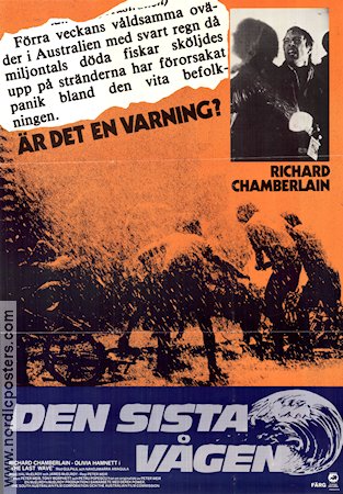 Den sista vågen 1978 poster Richard Chamberlain Peter Weir Filmen från: Australia