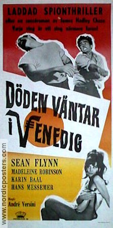 Döden väntar i Venedig 1966 poster Sean Flynn