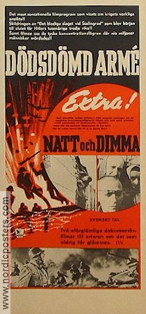 Dödsdömd armé 1958 poster Maria Slavinskaya Dokumentärer Krig Hitta mer: Nazi Ryssland