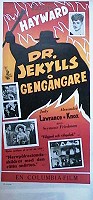 Dr Jekylls gengångare 1952 poster Louis Hayward