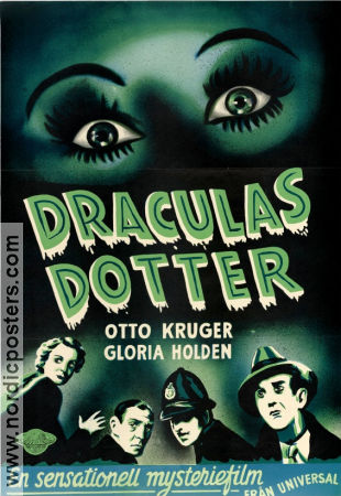 Draculas dotter 1936 poster Otto Kruger Gloria Holden Lambert Hillyer