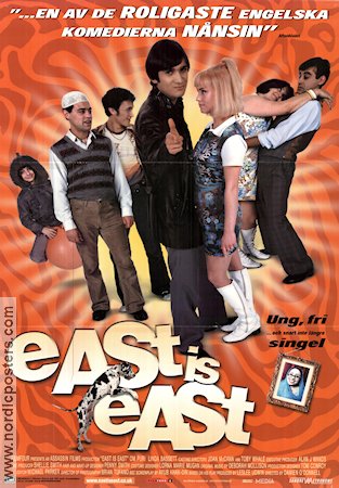 East Is East 1999 poster Om Puri Linda Bassett Jordan Routledge Damien O´Donnell