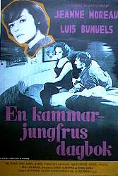 En kammarjungfrus dagbok 1964 poster Jeanne Moreau Georges Géret Michel Piccoli Luis Bunuel