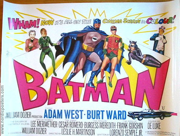 Batman 1967 poster Adam West