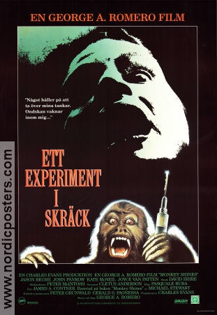 Ett experiment i skräck 1988 poster Jason Beghe John Pankow Kate McNeil George A Romero