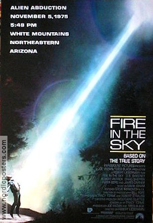 Fire in the Sky 1993 poster D B Sweeney