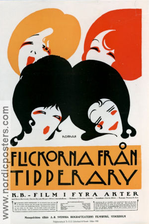 Flickorna från Tipperary 1916 poster Bessie Barriscale Charles Ray Charles Miller