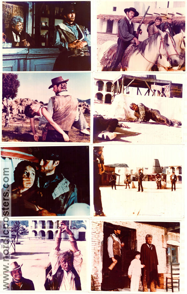 För en handfull dollar 1964 filmfotos Clint Eastwood Marianne Koch Gian Maria Volonté Sergio Leone Pengar Kultfilmer