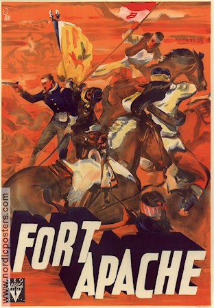 Fort Apache 1948 poster John Wayne John Ford