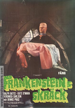 Frankensteins skräck 1971 poster Ralph Bates Kate O´Mara Veronica Carlson Jimmy Sangster Hitta mer: Frankenstein