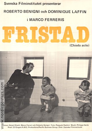 Fristad 1979 poster Roberto Benigni