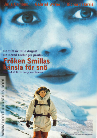 Fröken Smillas känsla för snö 1997 poster Julia Ormond Jens Jörgen Fleischer Agga Olsen Bille August Text: Peter Höeg Berg