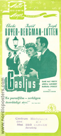 Gasljus 1944 poster Charles Boyer Ingrid Bergman Joseph Cotten George Cukor