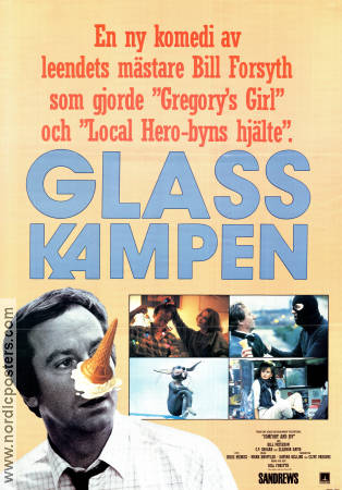 Glasskampen 1984 poster Bill Paterson Eleanor David Clare Grogan Bill Forsyth Mat och dryck