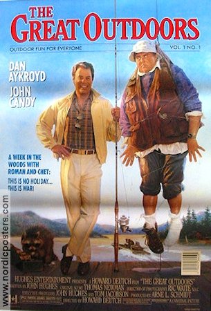 The Great Outdoors 1988 poster Dan Aykroyd John Candy