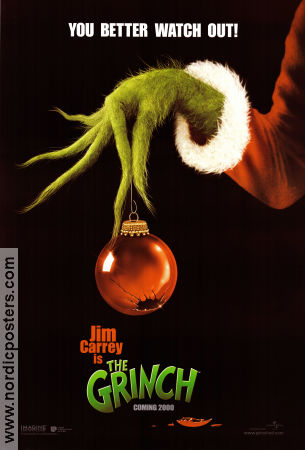 The Grinch 2000 poster Jim Carrey Taylor Momsen Ron Howard Helger