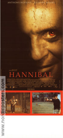 Hannibal 2001 poster Anthony Hopkins Julianne Moore Ridley Scott Hitta mer: Hannibal Lecter