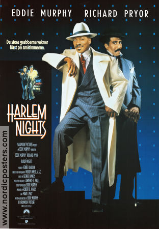 Harlem Nights 1989 poster Richard Pryor Redd Foxx Eddie Murphy