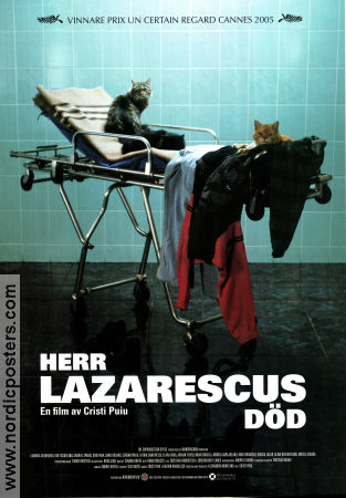 Herr Lazarescus död 2005 poster Doru Ana Monica Barladeanu Alina Berzunteanu Cristi Puiu Filmen från: Romania Medicin och sjukhus