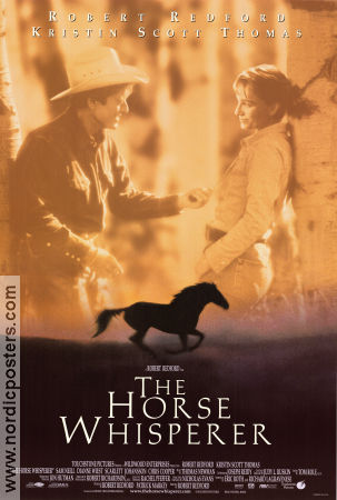 The Horse Whisperer 1998 poster Kristin Scott Thomas Sam Neill Robert Redford Hästar