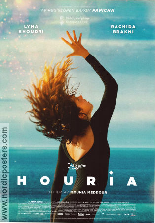 Houria 2022 poster Lyna Khoudri Rachida Brakni Nadia Kaci Mounia Meddour Filmen från: Algeria