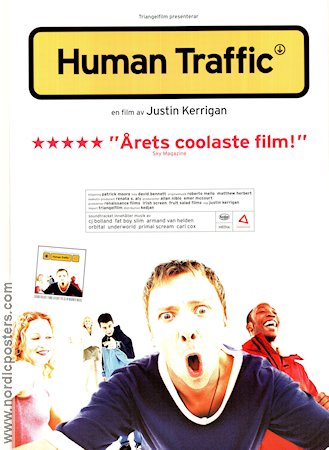 Human Traffic 1999 poster John Simm Lorraine Pilkington Shaun Parkes Justin Kerrigan