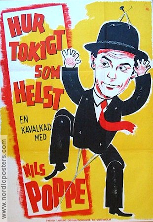 Hur tokigt som helst kavalkad 1949 poster Nils Poppe Hitta mer: Festival