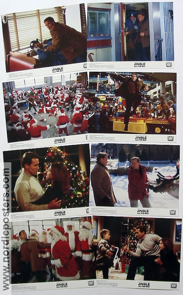 Jingle All the Way 1996 lobbykort Arnold Schwarzenegger
