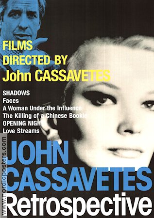 John Cassavetes Retrospective 2012 poster Gena Rowlands John Cassavetes Hitta mer: Festival