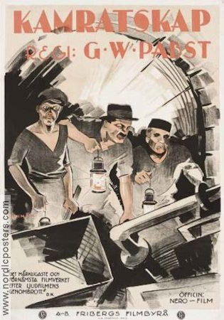Kamratskap 1933 poster Alexander Granach GW Pabst