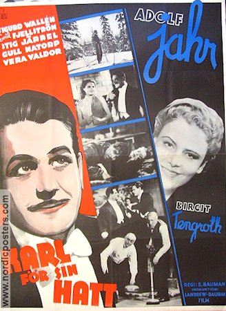 Karl för sin hatt 1940 poster Birgit Tengroth Adolf Jahr Hitta mer: Large poster