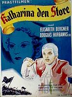 Katharina den store 1948 poster Douglas Fairbanks Jr