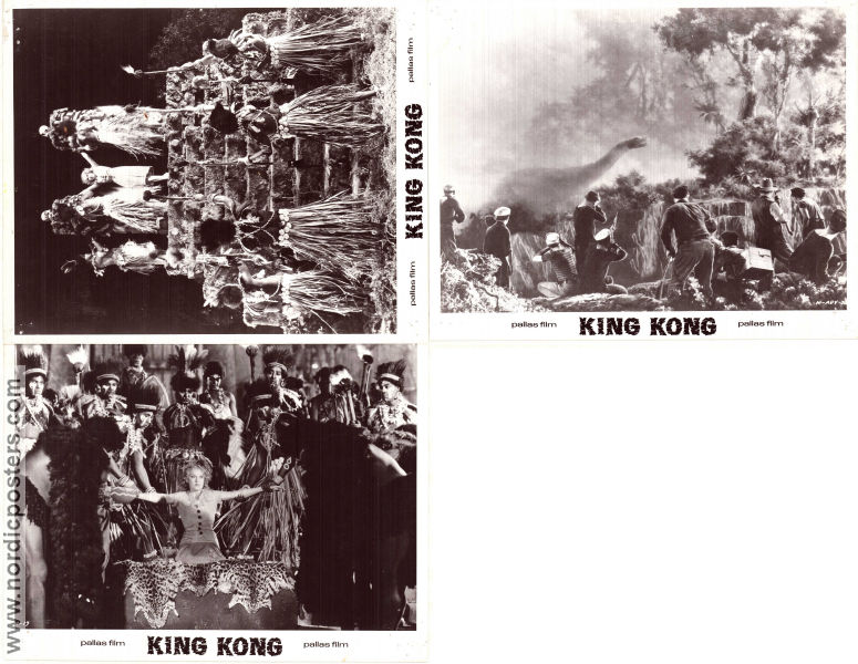 King Kong 1933 filmfotos Bruce Cabot Fay Wray Robert Armstrong Merian C Cooper