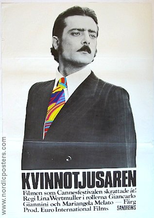 Kvinnotjusaren 1972 poster Giancarlo Giannini